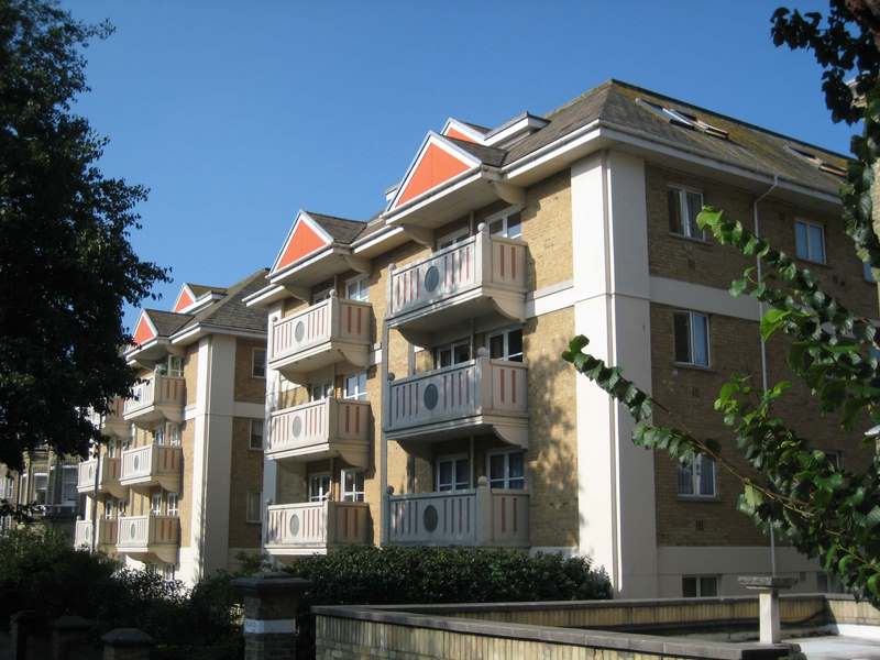 Vanbrugh Court from the north